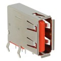 USBR-A-S-F-O-VU - CONN RCPT USB2.0 TYPEA 4POS VERT