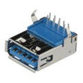 0484050004 - CONN RCPT USB3.0 TYPEA 9POS R/A