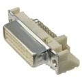 0743201003 - CONN RCPT DVI-I DL 29POS PCB R/A