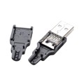 1387 - CONN PLUG TYPEA 4POS SOLDER