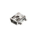 MUSB-05-F-B-SM-A-K-TR - CONN RCPT USB2.0 MINI B SMD R/A