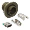 USBFTV72G - CONN RCP USB2.0 TYPEA 4P PNL MNT
