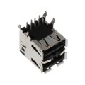 292323-6 - CONN RCPT USB2.0 TYPEA STACK R/A