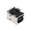 KUSBEX-SMT-BS1N-BTR - SMT USB B-TYPE RECEPTACLE BLACK