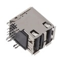 72309-5044BLF - CONN RCPT USB2.0 TYPEA STACK R/A