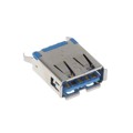 KUSBVX-AS1N9-BL15 - VERT USB 3.0B-TYPE A RECEPTACLE