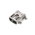 MUSB-05-F-AB-SM-A-TR - CONN RCPT USB2.0 MINI AB SMD R/A