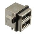 MUSBC111M0 - CONN RCPT USB2.0 A STACK PCB R/A