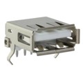 USB-A-S-F-W-TH - CONN RCPT USB2.0 TYPEA 4POS R/A