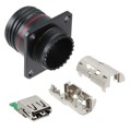 USBFTV22ZN - CONN RCP USB2.0 TYPEA 4P PNL MNT