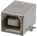 USB-B1SMHSW6 - CONN RCPT TYPEB 4POS SMD R/A