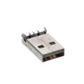 USB-AM-S-S-B-SM1 - CONN RCPT USB2.0 TYPEA 4P SMD RA