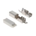 KUSBX-BP-KIT-SC - USB B-TYPE PLUG KIT SOLDER CUP W