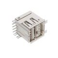 55917-700LF - CONN RCPT USB2.0 A/PWR COMBO R/A