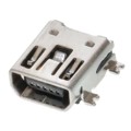 MUSB-05-S-AB-SM-A-TR - CONN RCP MINI USB AB 5POS SMD RA