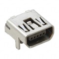 0565790519 - CONN RCPT USB2.0 MINI AB 5P R/A