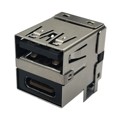 USB-A3-C31-D-RA-CS1 - CONN USB TYPE-A OVER TYPE-C RIGH