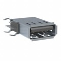 USB-A-S-F-B-VU - CONN RCPT USB2.0 TYPEA 4POS R/A
