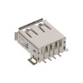 USB-A-S-S-W-SM2 - CONN RCPT USB2.0 TYPEA 4P SMD RA