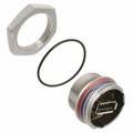 EGW.LM.U2A.XPL - CONN RCP USB2.0 TYPEA 4P PNL MNT