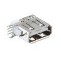 1001-008-01001 - CONN RCPT USB1.1 TYPEA 4POS R/A