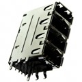 0678570011 - CONN RCPT TYPEA STACK 16POS R/A