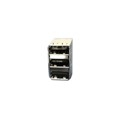 1734309-1 - CONN RCPT TYPEA STACK 12POS R/A
