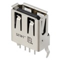 1734085-1 - CONN RCPT USB2.0 TYPEA 4POS VERT