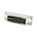 0743232133 - CONN PLUG DVI-I DUAL 29POS VERT