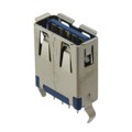 10117836-002LF - CONN RCPT USB3.0 TYPEA 9POS VERT