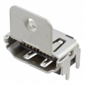 5-1903015-4 - CONN RCPT HDMI 19POS PNL MNT R/A