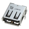1-1734081-3 - CONN RCPT USB2.0 TYPEA 4POS R/A