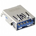 0483940003 - CONN RCP USB3.0 TYPEA 9POS TH RA