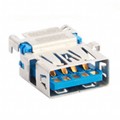 0483980003 - CONN RCP USB3.0 TYPEA 9POS TH RA