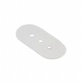 CI-192-028-3 - INSULATOR CRYSTAL 3HOLE CLEAR