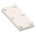 470-035 - HDWR INS TAB .495 X .245 NYL WHT
