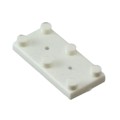 470-025 - HDWR INS TAB .495 X .245 NYL WHT