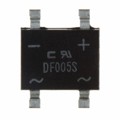 DF005S-G - BRIDGE RECT 1PHASE 50V 1A DFS