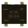 DF04-G - BRIDGE RECT 1PHASE 400V 1A 4-DF
