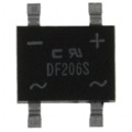 DF206S-G - BRIDGE RECT 1PHASE 600V 2A DFS