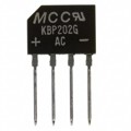 KBP202G-BP - BRIDGE RECT 1PHASE 200V 2A GBP