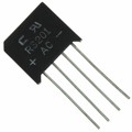 RS201-G - BRIDGE RECT 1PHASE 50V 2A RS-2