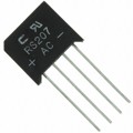 RS207-G - BRIDGE RECT 1PHASE 1KV 2A RS-2