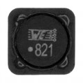 7447709821 - FIXED IND 820UH 950MA 1 OHM SMD