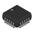 AD7524LP-REEL - DAC,  PARALLEL, 8 BITS INPUT