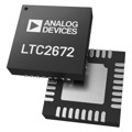 LTC2672CUH-16#TRPBF - 5CH 300MA 16BIT CURRENTSOURCEOUT