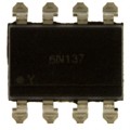 6N137S-TA1 - OPTOISO 5KV 1CH OPEN COLL 8SMD