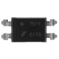 FOD617AS - OPTOISOLATOR 5KV TRANSISTOR 4SMD