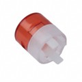 AT4169CB - CAP ROUND INDICATOR RED WHITE