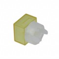 AT4168DB - CAP SQUARE INDICATOR AMBR CLR